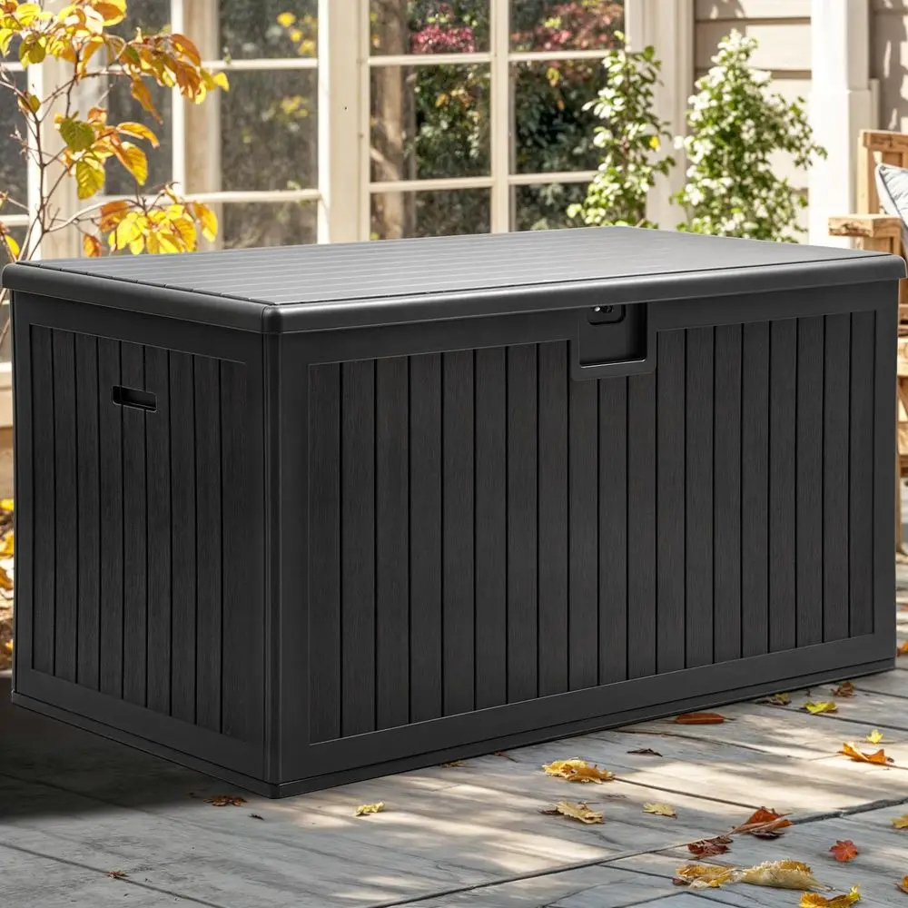 260 Gallon Deck Storage Box with Lockable Lid 1
