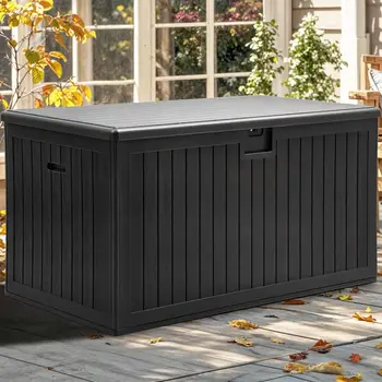 260 Gallon Deck Storage Box with Lockable Lid 1