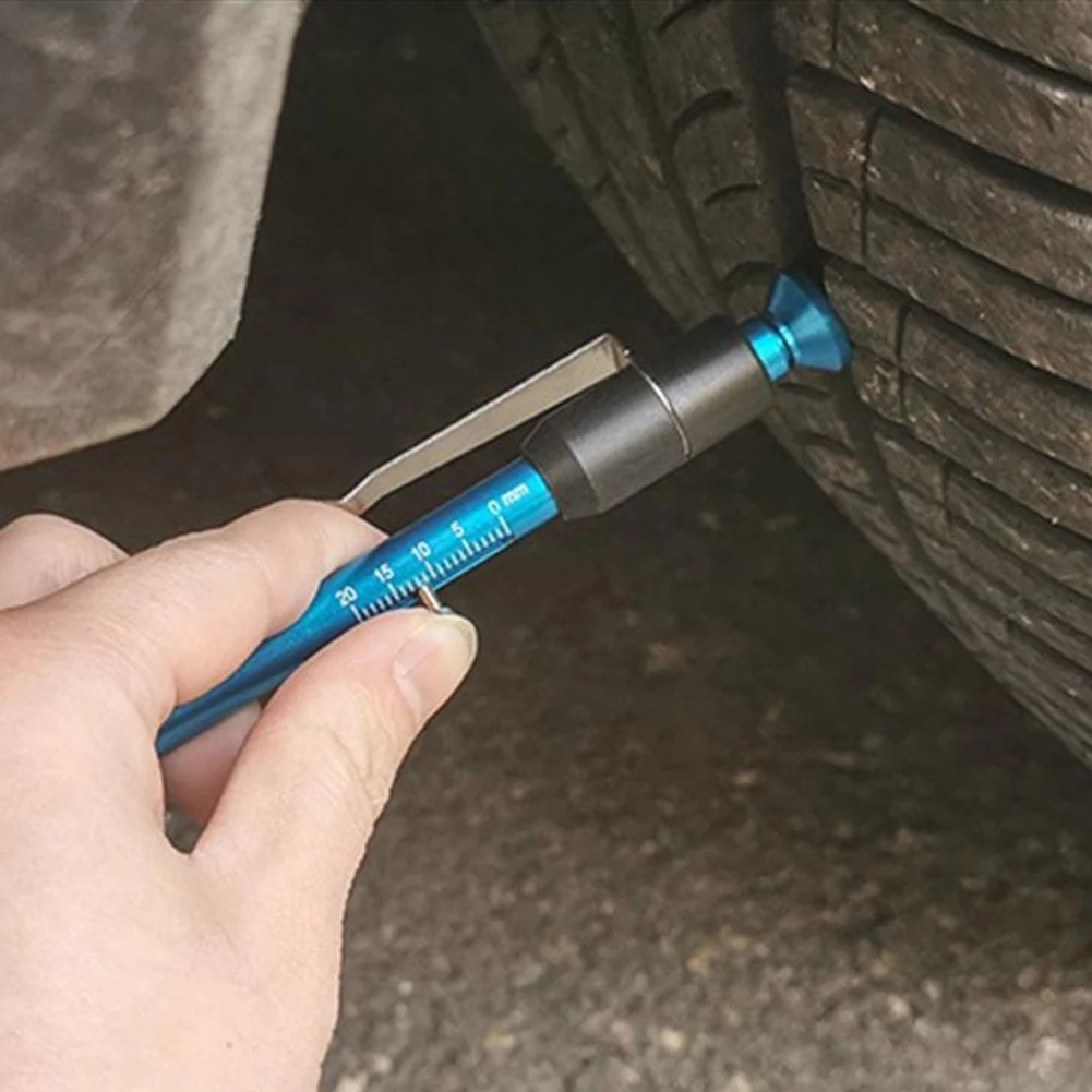 

Brake Pad Thick Gauge 1pc High Quality Tester Record Brake Pads Thick Detection Pen Gauge Measuring Tool Brake Thick