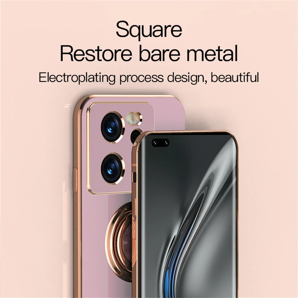 Schöne Plating-Hülle für Xiaomi 13T 13 12T Pro 12 11T 12X 11 Ultra Lite 11i 10T 10 Ringständer Autohalter-Abdeckung_voghion.com