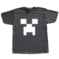 Hot Selling Cotton Retro Pattern T-Shirt Men's And Women's Casual Round Neck Fashionable Loose Comfortable Short Sleeved T-Shirt 5