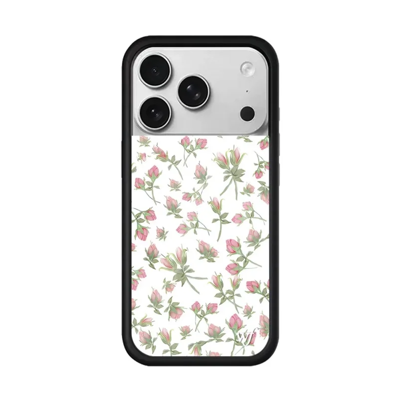 Wildflower 3D Cartoon Rabbit & Red Lips Flower Phone Case - Fashionable & Stylish Cover