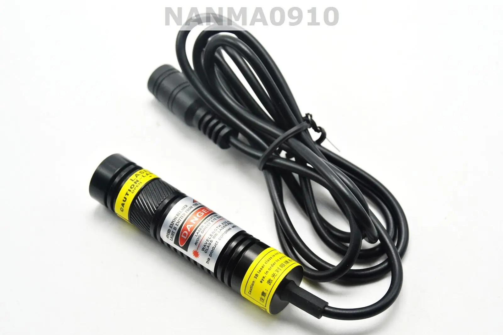100mW Focusable 라인 빨간색 레이저 모듈 648nm/650nm, K9 렌즈 포함 조각 절단 마킹용 전문 등급