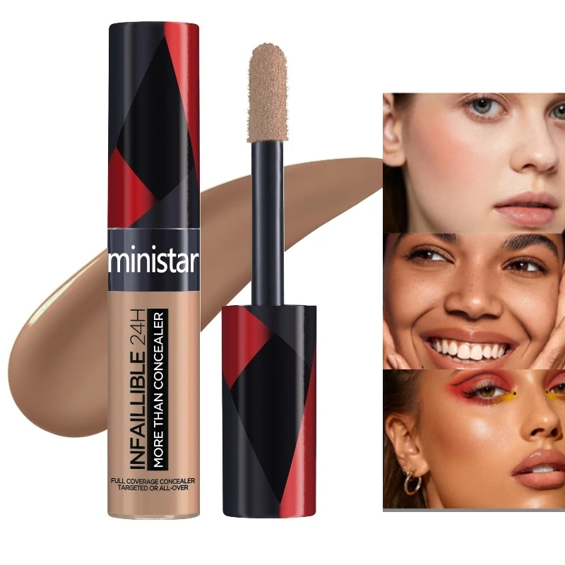 Concealer liquid full coverage of dark circles and facial color concealer