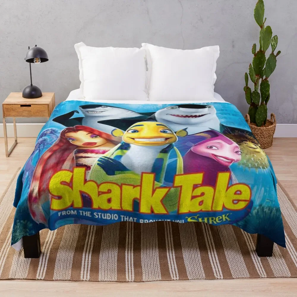 Coperta Da Tiro Shark Tale Plaid Luxury St Hair Coperte Da Venerdì