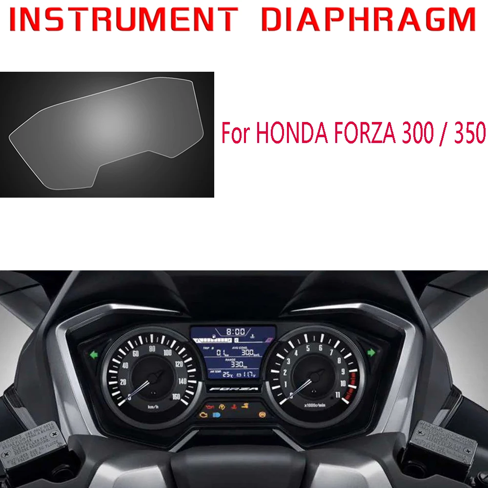 

Для Honda FORZA300 FORZA500 Forza FORZA 300 500 2018-2021, защитная пленка от царапин, защита экрана приборной панели