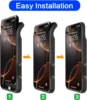 10000Mah New Mobile Phone Power Bank For iphone 16 Plus 15 14 13 Mini 12 Pro Max 6 6S 7 8 SE 2020 Battery Charger Case PowerBank 5