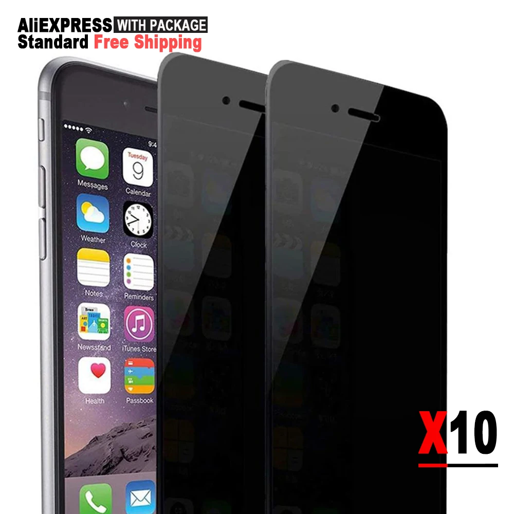 10pcs/lot Anti Peep Glare Privacy Screen Protector For Iphone 13 Pro