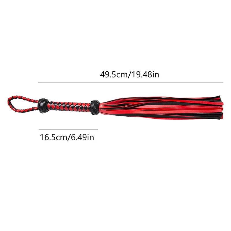 Horse Whip Riding Crop Equestrian Faux Leather Whip Horse Equipment Whip Training Horse Riding Whip for Couples 5