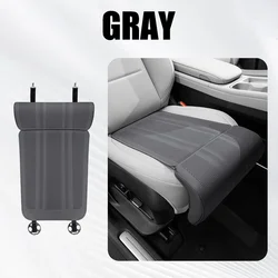 Enhanced Comfort Car Seat Leg Support Cushion - Soft Sponge Thigh Rest Pillow for Long Drives (Gray)