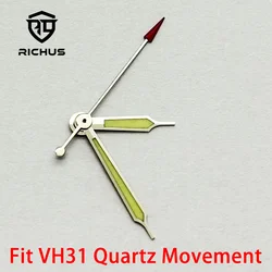 RICHUS Glow - in - the - Dark Green Luminous Watch Hands Set (Silver green4)