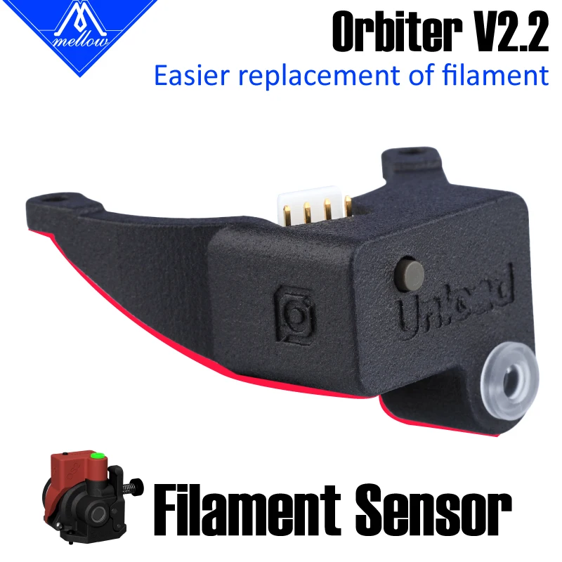 Jogos do Sensor do Filamento do Orbitador V2.2 de Mellow Ldo Detectam o Sensor Preso do Filamento para as Peças da Impressora 3d Compatíveis com V1.0 V1.5 os