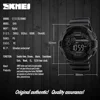 Skmei Men Multifunction 5Bar Waterproof PU Strap LED Display Watches Chrono Digital Watch Reloj Hombre Outdoor Sport Watch 1243 6