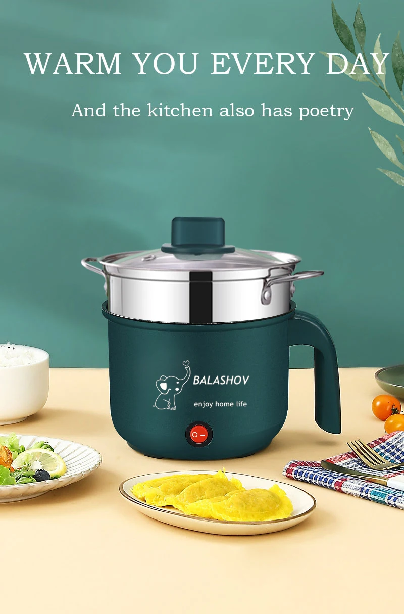 Electric Cooking Machine | Hot Pot Double Layer Electric Cooker