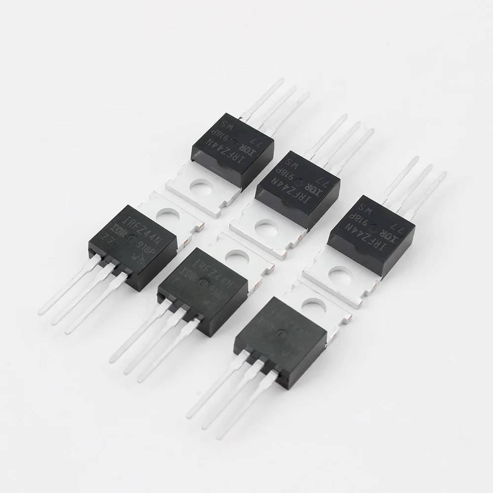 5/10pcs IRFZ44N TO-220 IRFZ44 MOSFET Transistor 49A 55V Power MOSFET IRFZ44NPBF Field Effect Transistors Bjt Transistor Transistors Kit Mosfet Transistor