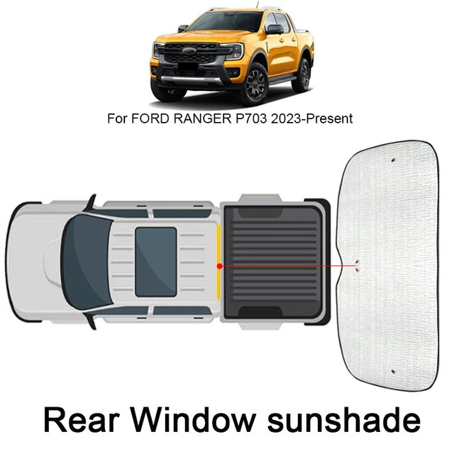 Protège Pare Brise Hiver, Pour Ford Ranger 2016 2017 2018