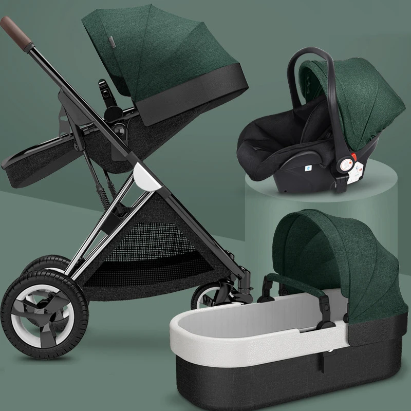 Luxury baby strollers,High Landscape baby kinderwagen,pushchair,Travel Pram,Carriage,Basket,Baby Car Seat,baby stroller
