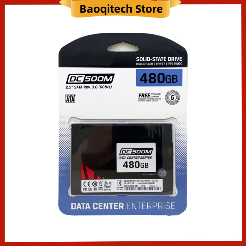 Kingston DC500M Enterprise SSD - 960GB 2.5" SATA Drive For Data Center Servers