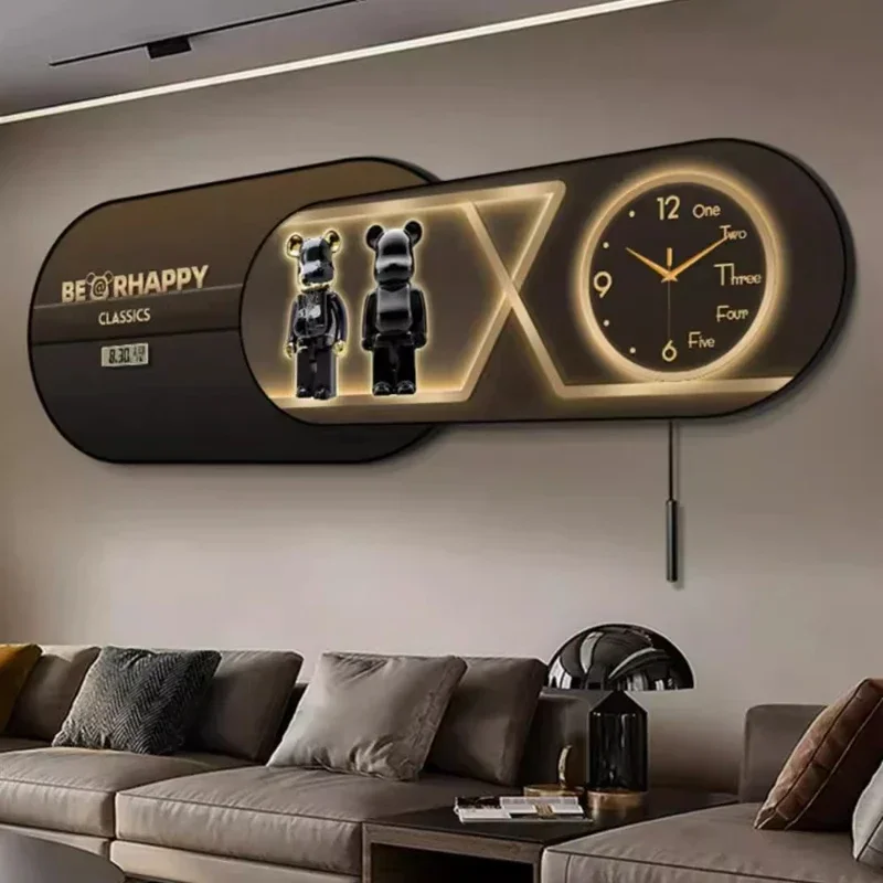 Original Japanese Wall clock Unique Vertical Gothic Kawaii Wall clock Classic Large Reloj De Pared Digital Wall Decoration - Image 6