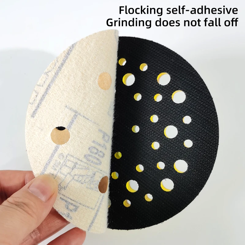 Suitable For MIRKA Sander 5 Inch Tray Disc Base Pneumatic Sandpaper Machine Sticky Disc Accessories 125mm