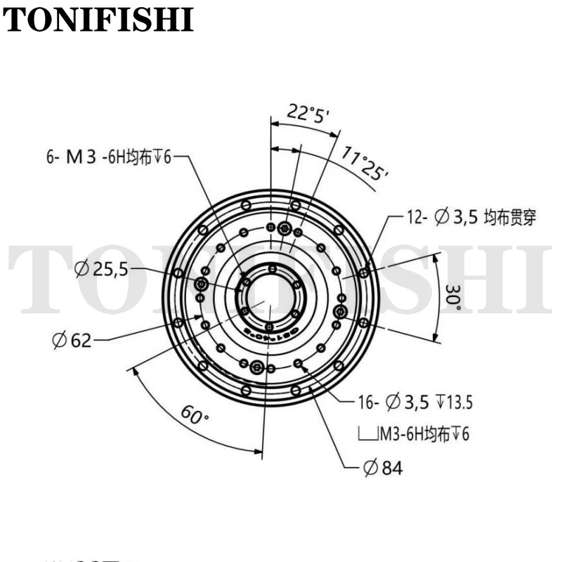 Harmonic Reducer Harmonic Reducer ZXK20-80 High-precision Automated Industrial Robot Arm Servo Stepping Machine Dog Reducer 50-80-100