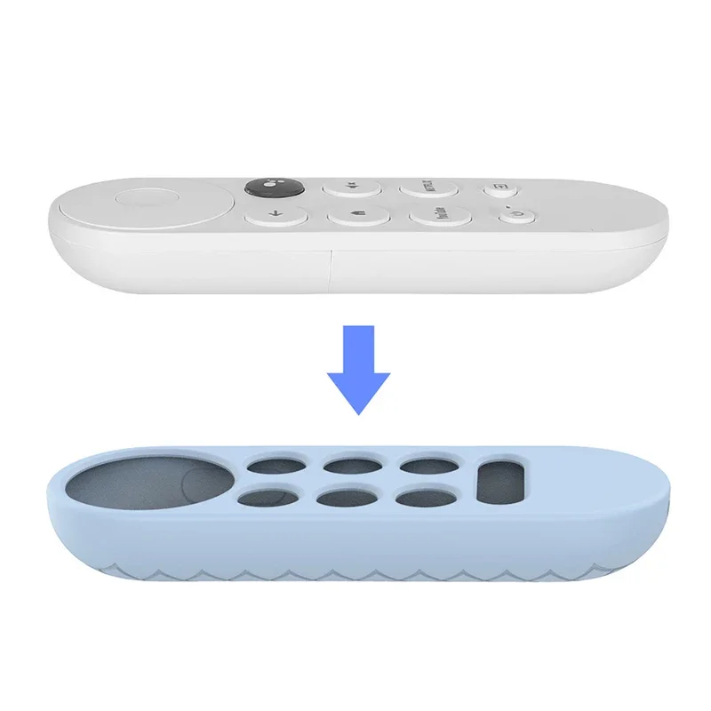 Remote Protective Silicone Case Durable Shockproof Protective Case Cover Remote Control For Google TV Chromecast