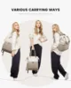 2024 New Women Backpack Waterproof Oxford Bagpack Large Mochilas Fashion Schoolbag For Teenagers Girls Travel Weekend 1