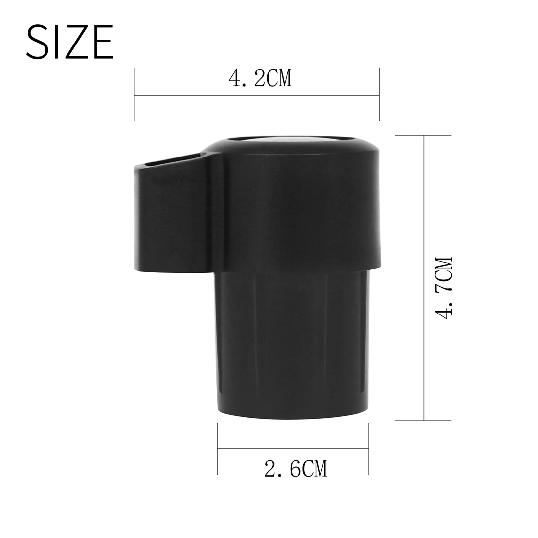 3 Pcs Tenor Saxophone End Plug ABS Sax Mouth End Plug with Anti-button Bump Portable Sax Parts Woodwind Instrument Accessories