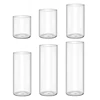 Functional Glass Vase Glass Cylinders Vase Perfect for Holiday Occasion 1