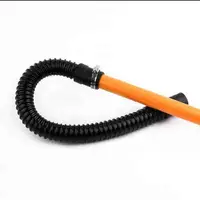 ท่อระบายน้ำแบบยืดหยุ่นสำหรับตู้ปลา ขนาดเส้นผ่านศูนย์กลาง 1 เมตร 20-50 มม. พร้อมเกลียวเชื่อมต่อกับปั๊มน้ำสำหรับตู้ปลา 3