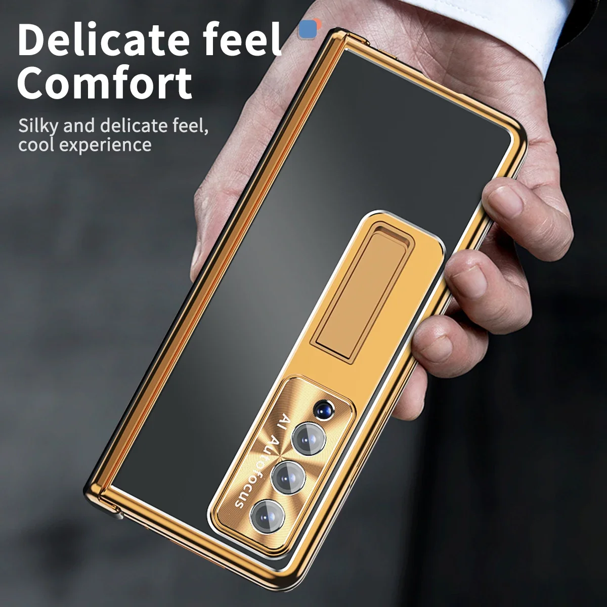 Stainless Steel Stand Metal Case For Samsung Galaxy Z Fold 4 3 2 5 With Pen Aluminium Bumper 360 Full Protection Hinge Cover