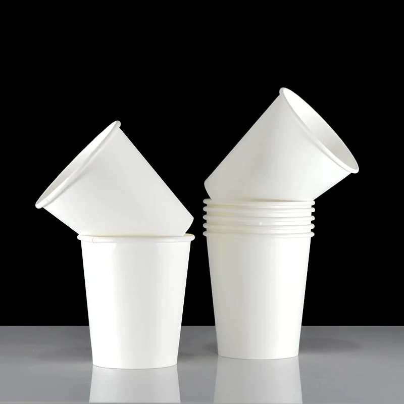 100pcs 180ml 6oz paper cups Personalized Custom，Company cups printing，Event Party Cups，Disposable Cup Custom，Custom