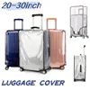 Transparent PVC Luggage Cover Waterproof Trolley Protective Cover Thicken Durable Suitcase Dust Protector Cover Travel Accessory 1