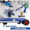 Miter Saw Stand, 5-in-1 Portable Workbench, Quick Folding Work Table with Detachable Miter Saw Stand & Height Adjustable 6
