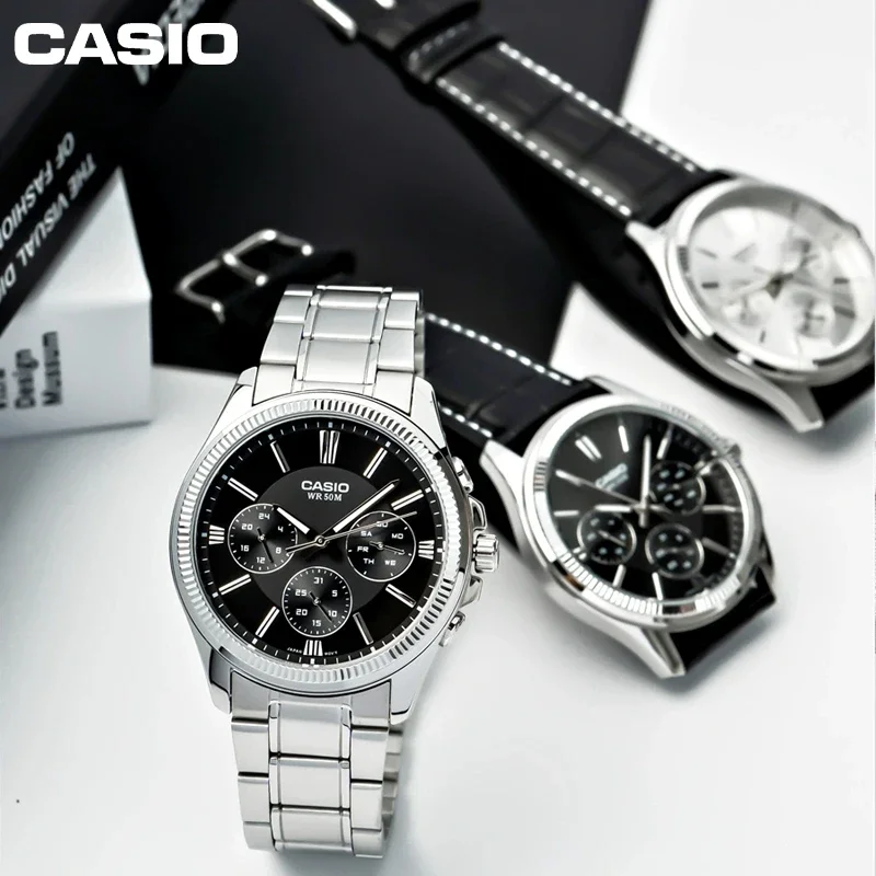 스타일과 기능의 완벽한 조화를 이룬 Casio MTP-1374D 시계