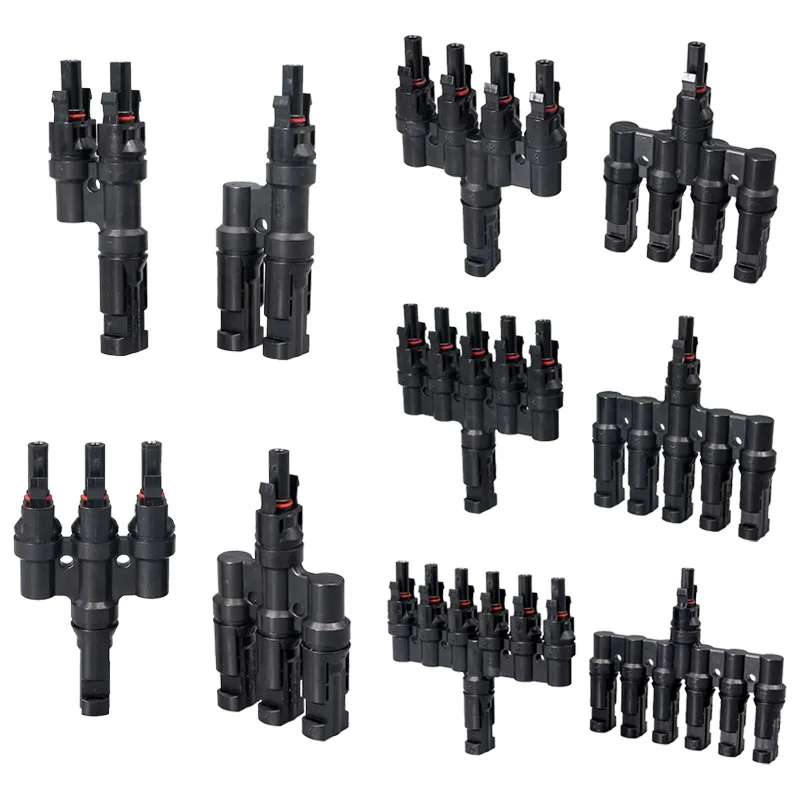 Photovoltaic Panel Cable Terminal 3T 4T 5T 6T 7T Solar PV Connector 30A 1000V Photovoltaic Wire Connector 3Y 4Y 5Y 1