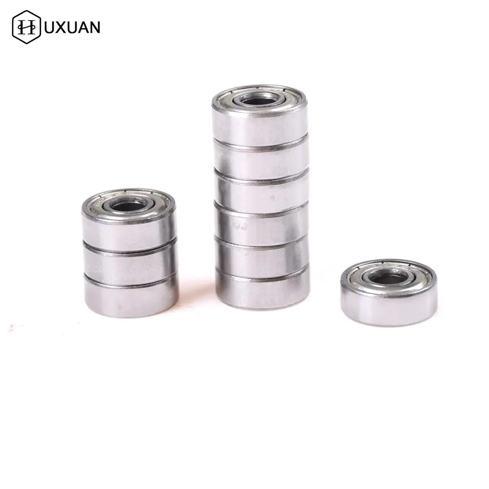 624-ZZ Double Shielded Radial Bearings ID 4mm OD 13mm Width 5mm 10 Pcs