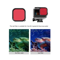 Hero 13/12/11/10/9 Waterproof Case Housings Diving Underwater Shell For GoPro Hero 13 12 11 10 9 Black Action Camera Accessories - Image 6