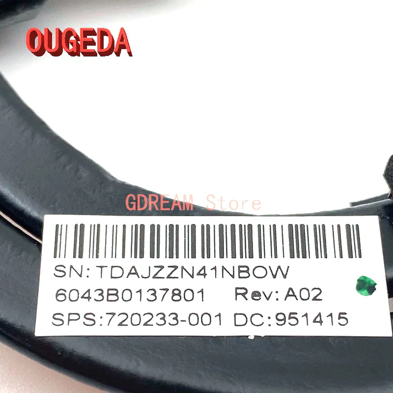 Ougeda-radiador Original para hp Envy 17-j Dissipador de Refrigeração 6043b0137802 6043b0137801 720233001 - Imagem 6