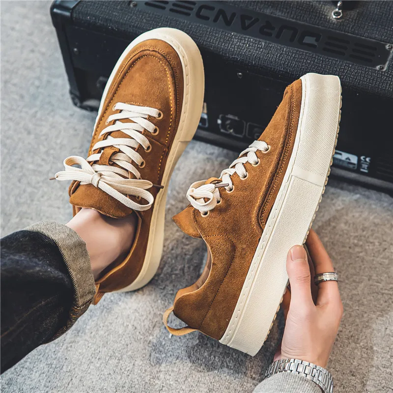 

2023 Spring New Trend Shoes Board Shoes Round Head Casual Heren Schoenen Mans Footwear Tenis Masculino Adulto Sneakers