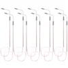 10 pcs Model LED Street Lamp Lighting Single Train Layout Landscape 1: 100 1