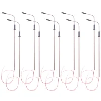 10 pcs Model LED Street Lamp Lighting Single Train Layout Landscape 1: 100 1