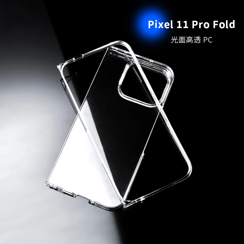 Transparent Hard PC Bumper Case with Front and Back Protective Cover
