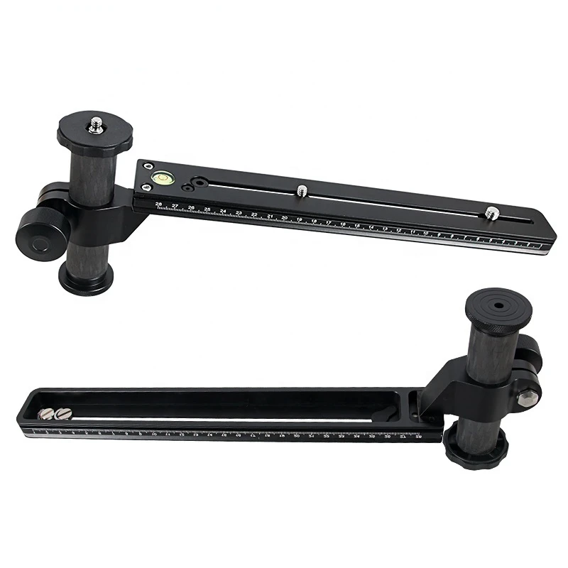 

400mm Adjustable Telephoto Bracket Quick Release Plate Camera Slider Bracket for DSLR Camera Long Heavy Lens Parts