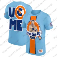 New Arrival 2024 Summer Wrestling Match John Cena Never Give Up T-Shirt Digital Printing Casual Tops For Kids/Adult 1