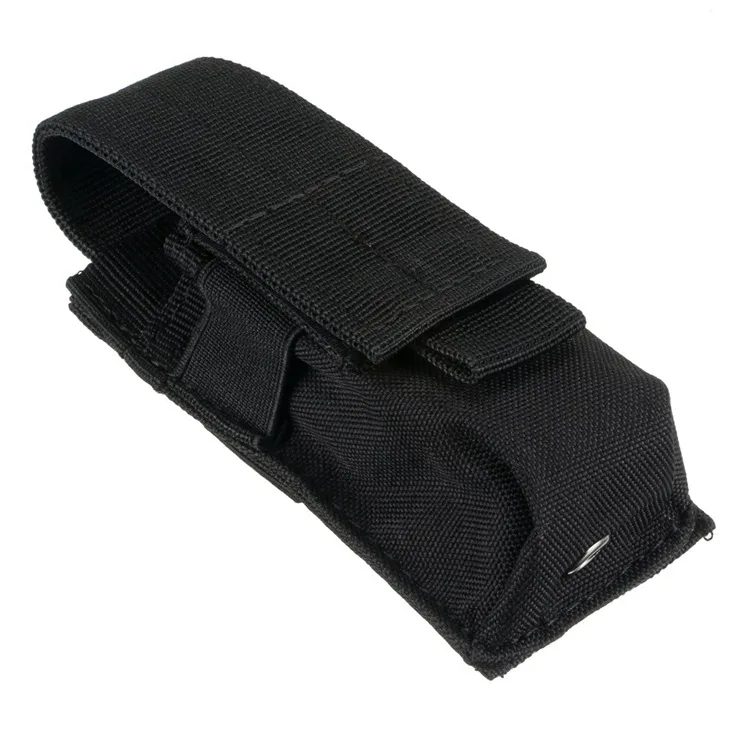 

Tactical Magazine Pouch Military Single Pistol Mag Bag Molle Flashlight Pouch Torch Holder Case Outdoor Hunting Knife Holster