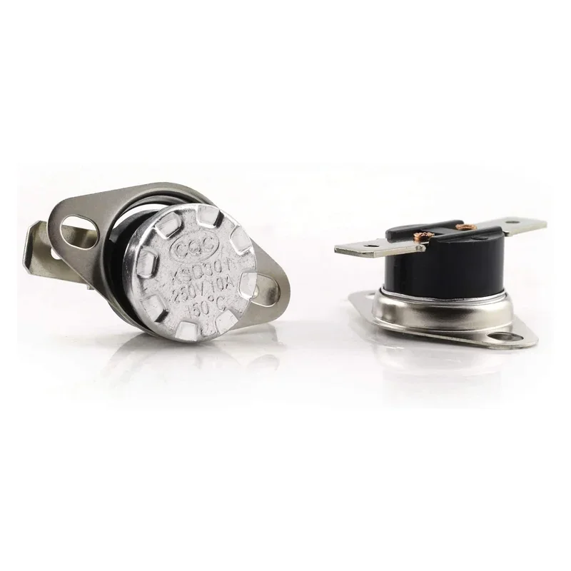 Temperature Switch Temperature Control Switch Small KSD301 302 NC NO 25 40 50 60 80-150 300C 250V/10A 16A Overheat Protector