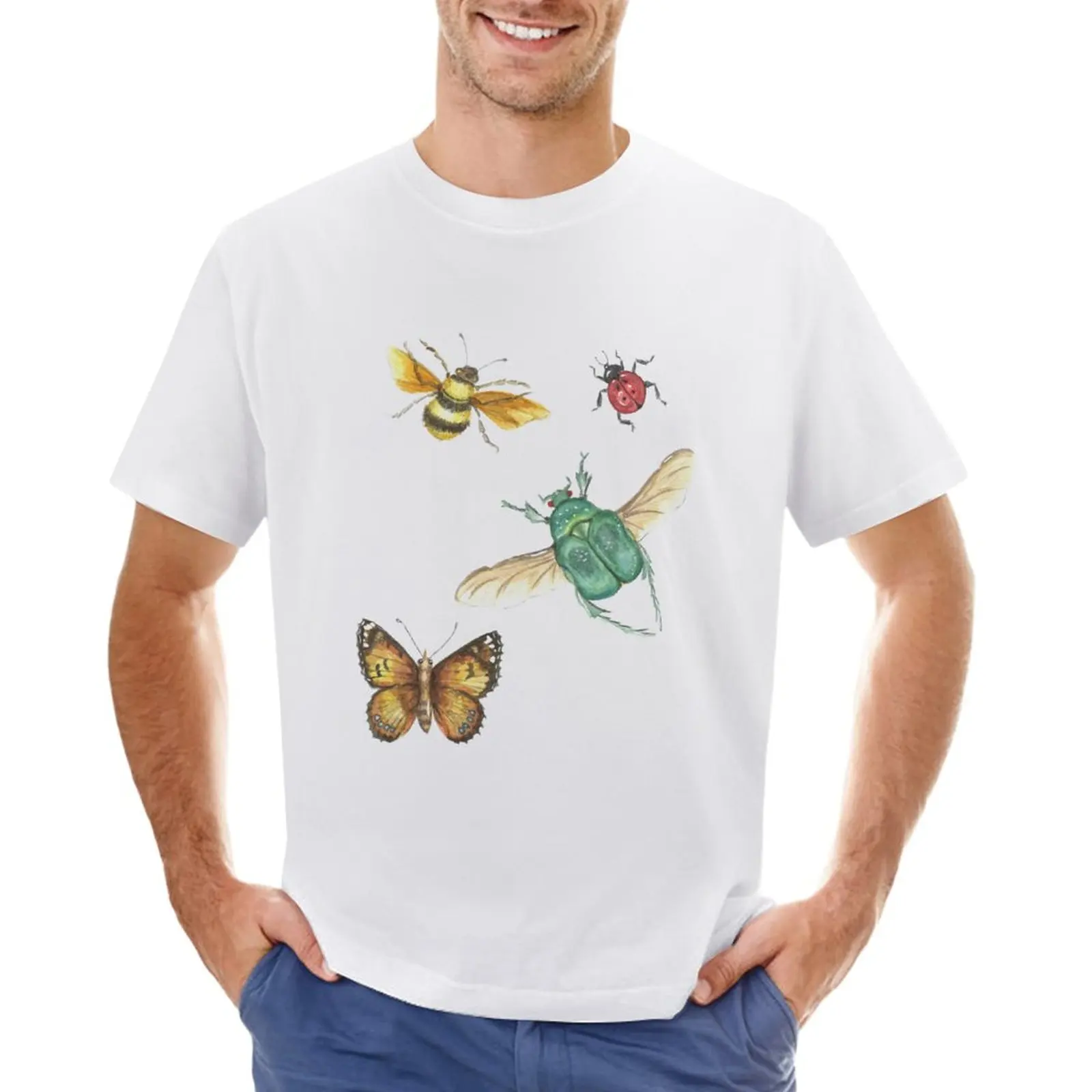 

Collection of insects T-Shirt quick-drying quick drying cute clothes Men's t shirts