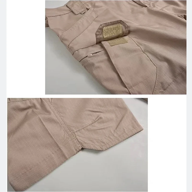 Sport Shorts TRVLWEGO Tactical Cargo Men Workout Urban Casual Outdoor Hiking Fishing Trekking Multiple pockets