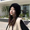 Artificial Fur Winter Hats Hat with Earflaps Hat Russian Winter Caps Fur Hood Hat Lamb Hair Women's Bomber Hats Warm Beanies Cap 3